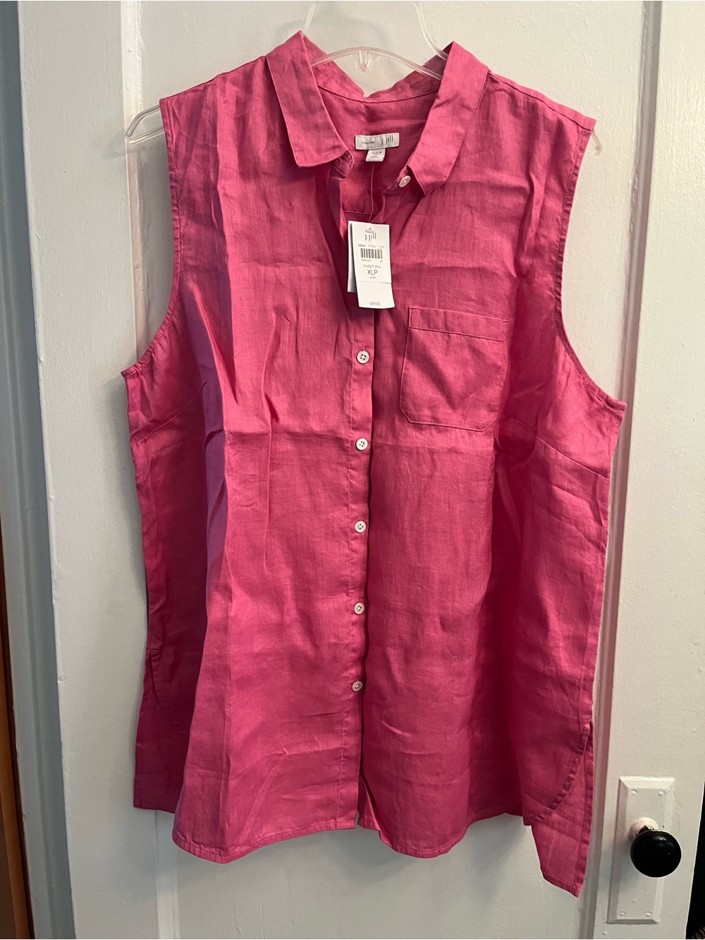 J. Jill Linen Sleeveless Top